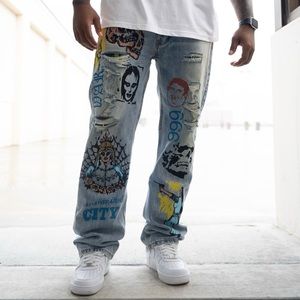 MNML.LA BAGGY JEANS